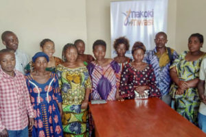 Lutte contre les VBG au Nord-Kivu : Sept  femmes de Nyiragongo adhèrent volontairement à AFIA MAMA Asbl au bureau provincial de Goma.