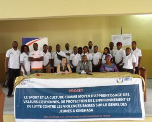 Afia mama poursuit son combat contre la discrimination en milieu sportif et culturel à Kinshasa